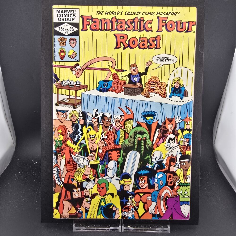 Fantastic Four Roast 1 1982 Marvel Comic Book NM 9.4 High Grade Fred Hembeck